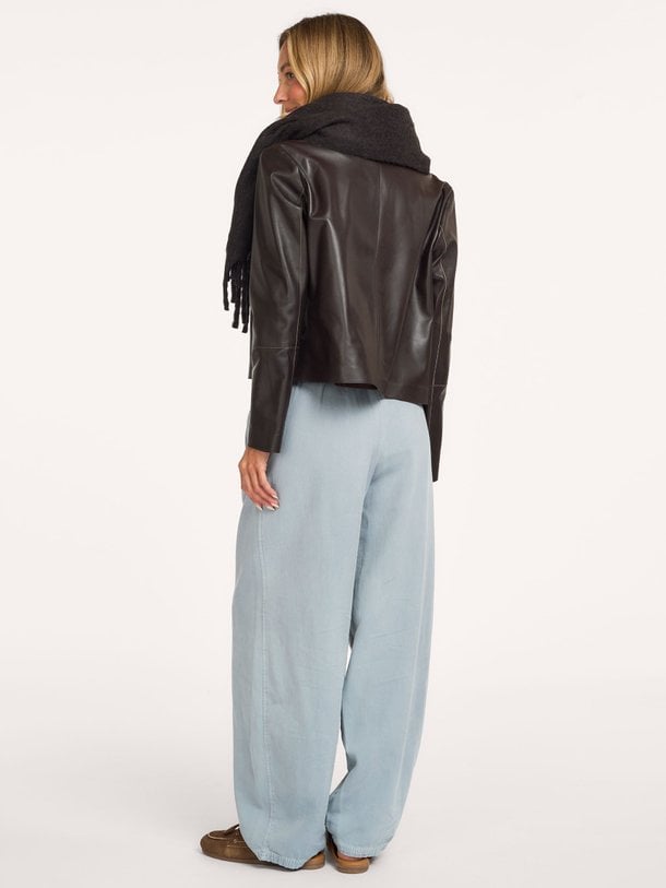 LYCAZ Lycaz, katoenen barrel broek