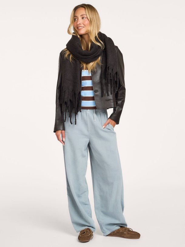 LYCAZ Lycaz, katoenen barrel broek