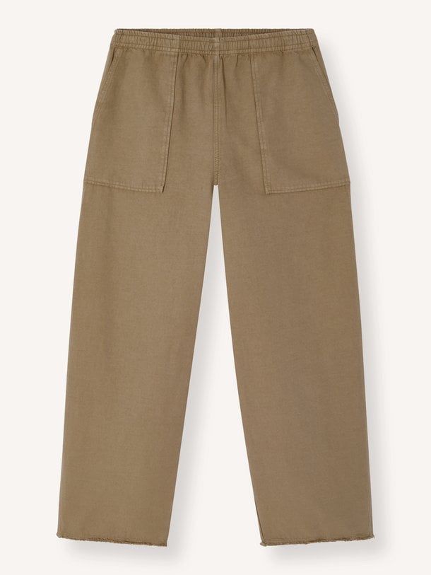 Namaz, katoen/linnenmix barrel broek