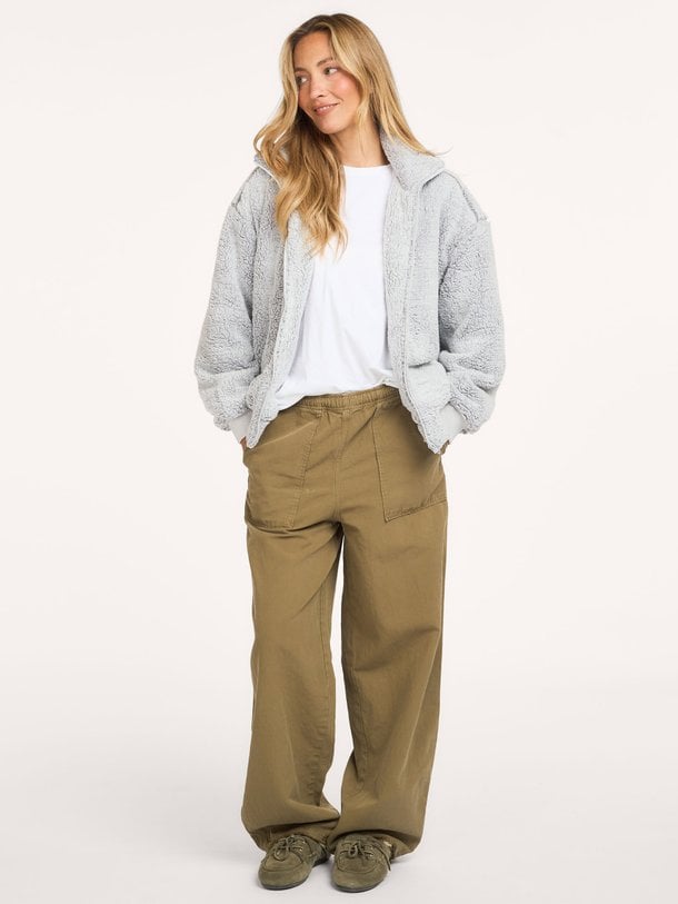Namaz, katoen/linnenmix barrel broek