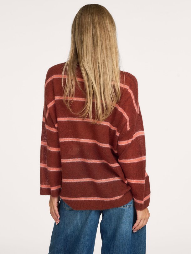 BODYROW Bodyrow, cashmeremix gestreepte trui
