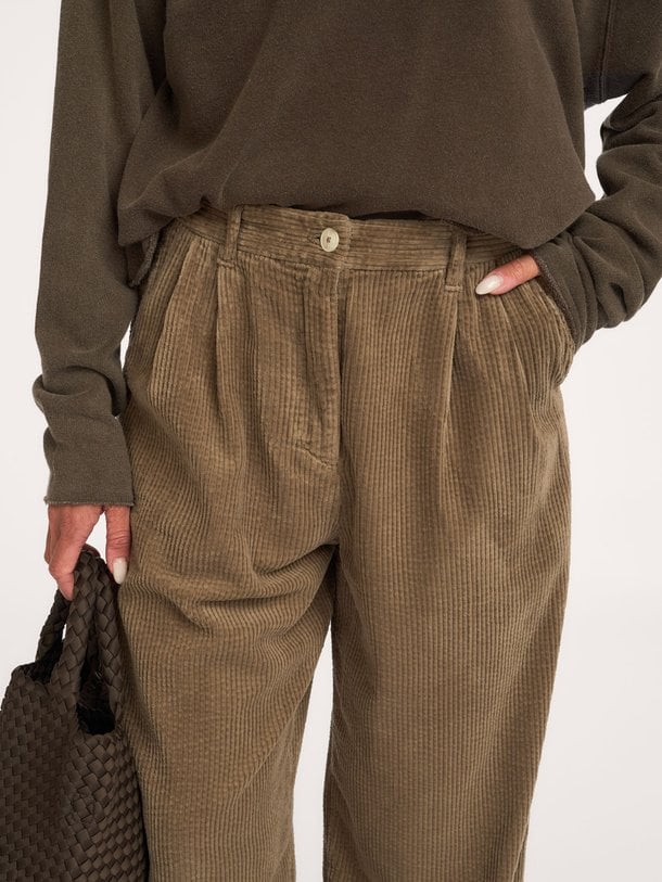 Padow, katoenen ribcord broek