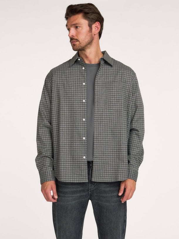 Longsleeve Shirt Geweven geruit overhemd