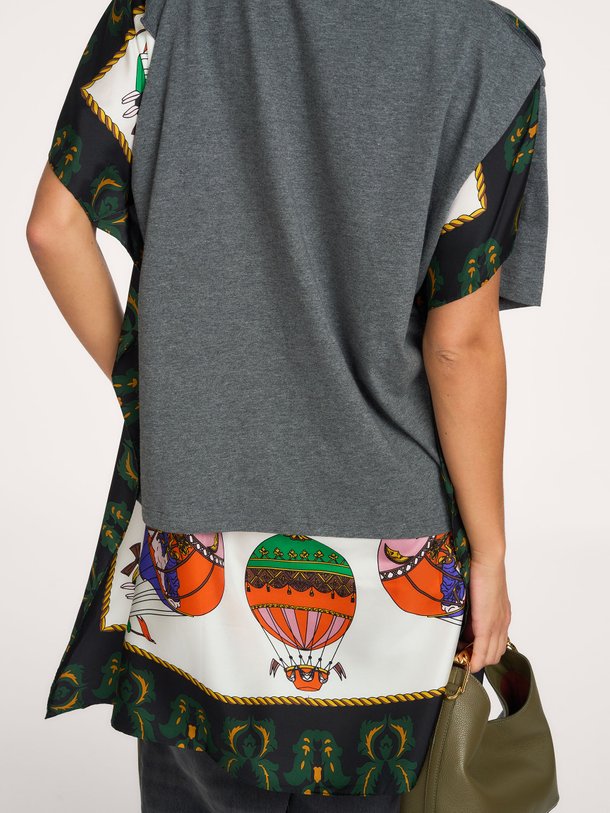 KASSIS Kassis, katoenen oversized T-shirt