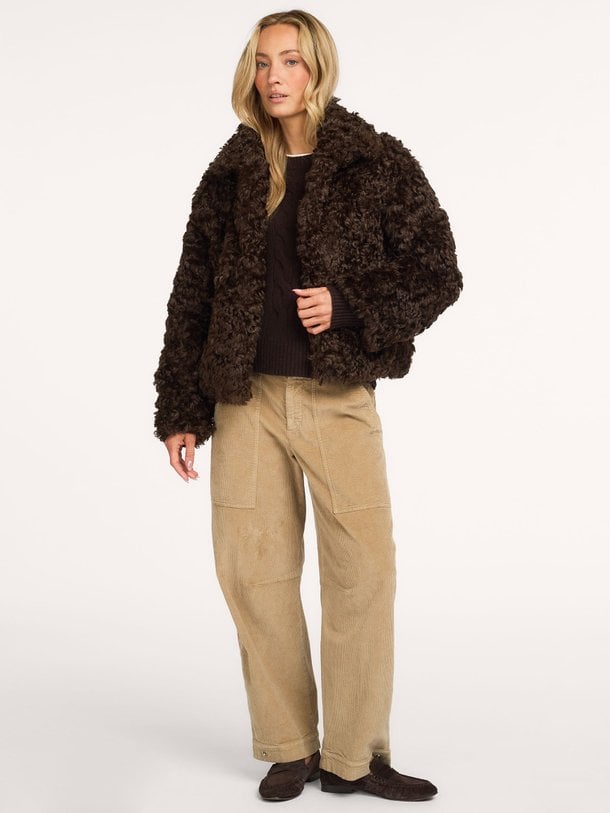RHANNON Rhannon, katoenmix ribcord broek