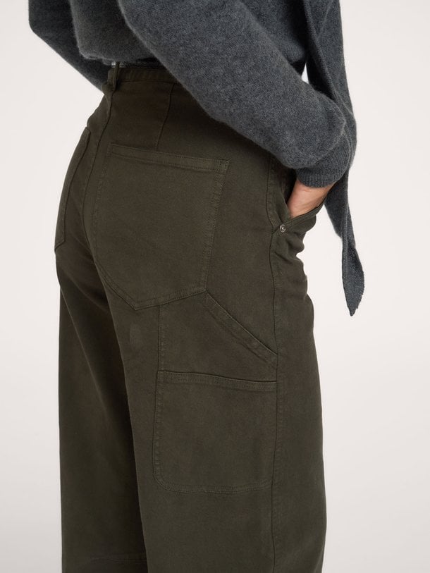 T1 BOUNA ASMARA CHINA High waist barrel fit jeans
