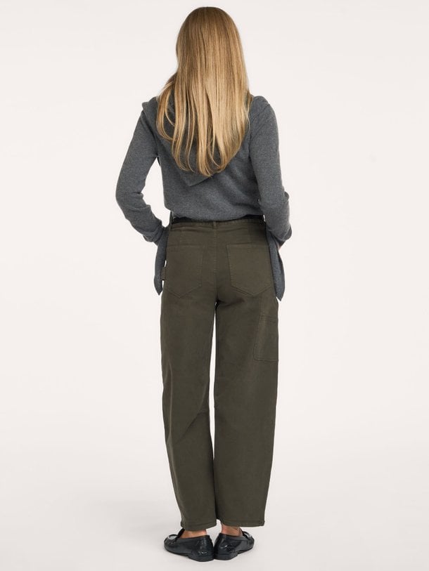 T1 BOUNA ASMARA CHINA High waist barrel fit jeans