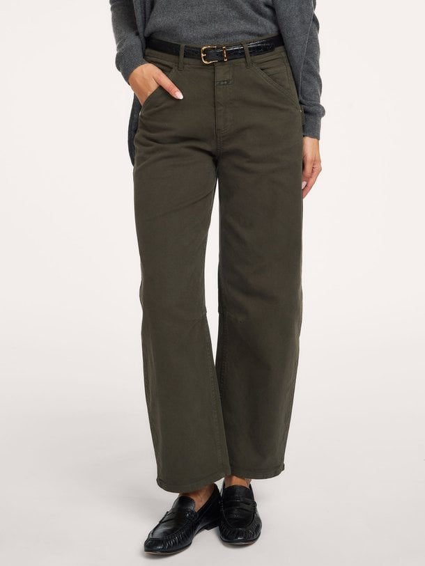 T1 BOUNA ASMARA CHINA High waist barrel fit jeans