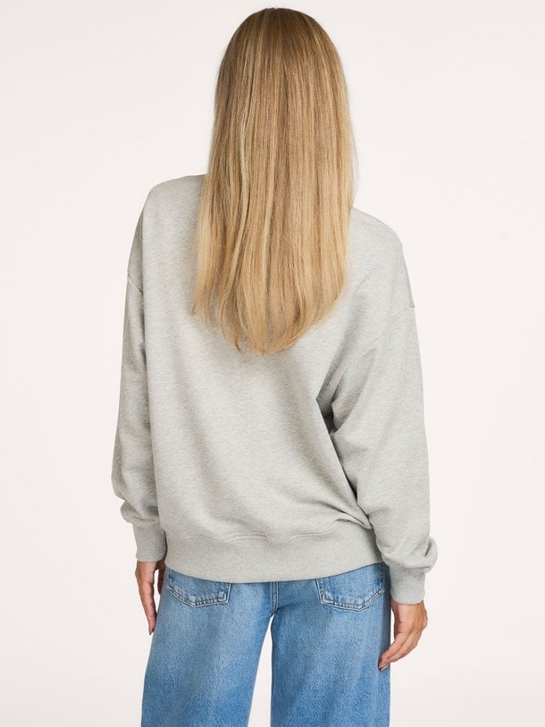 Katoenen gemêleerde sweater