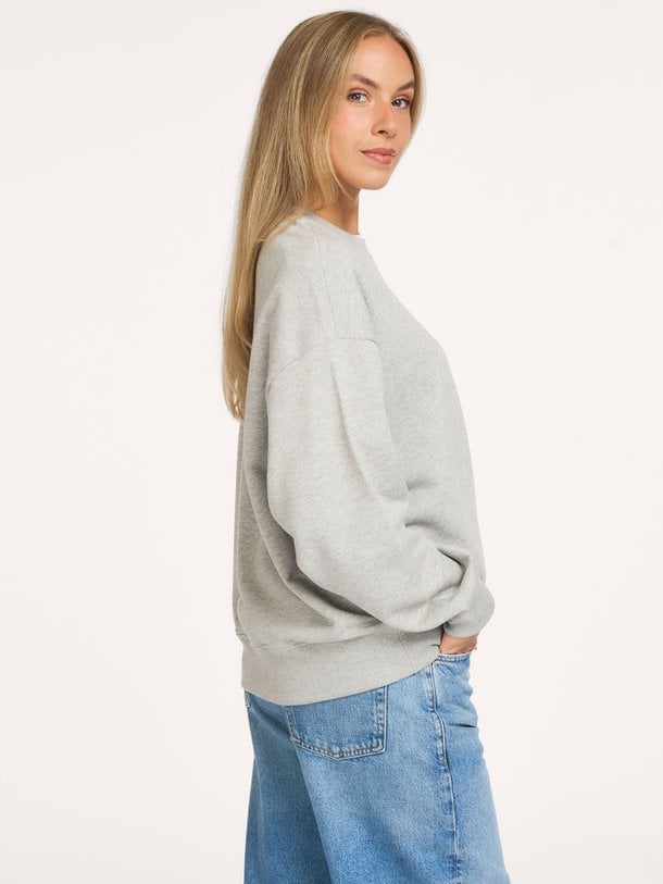 Katoenen gemêleerde sweater