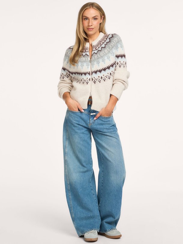TORI-X Tori-X, mid waist barrel fit jeans