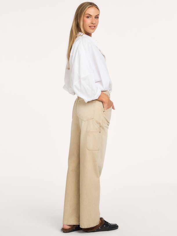 WESTON Weston, mid waist barrel fit jeans