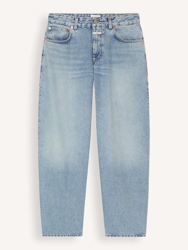 Jazzie, high waist barrel fit jeans
