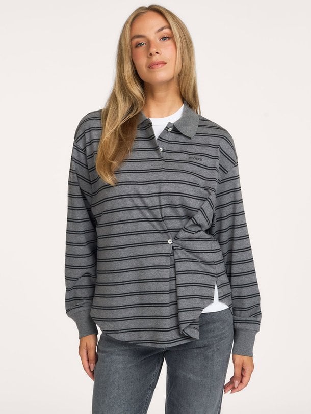 Organic cotton polo longsleeve