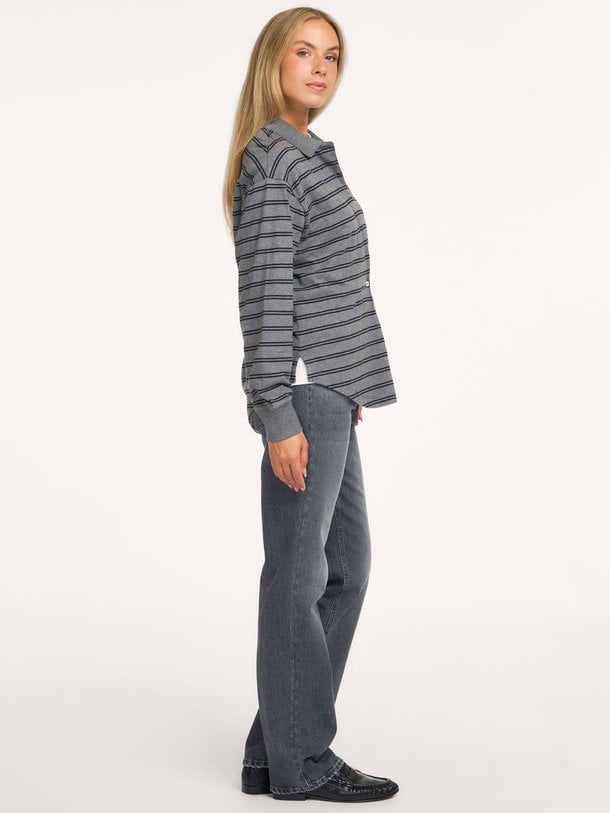 Organic cotton polo longsleeve