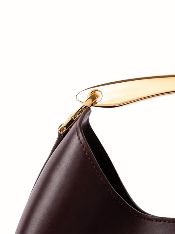 Small Boomerang Suede Small Boomerang, lederen schouder-/handtas