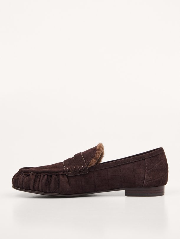 662Z56VK-I26 Lyra, suède loafers