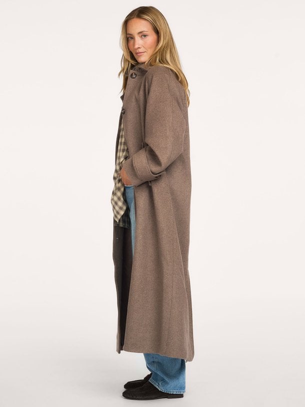 Keaton Wool Coat Keaton, wolmix mantel