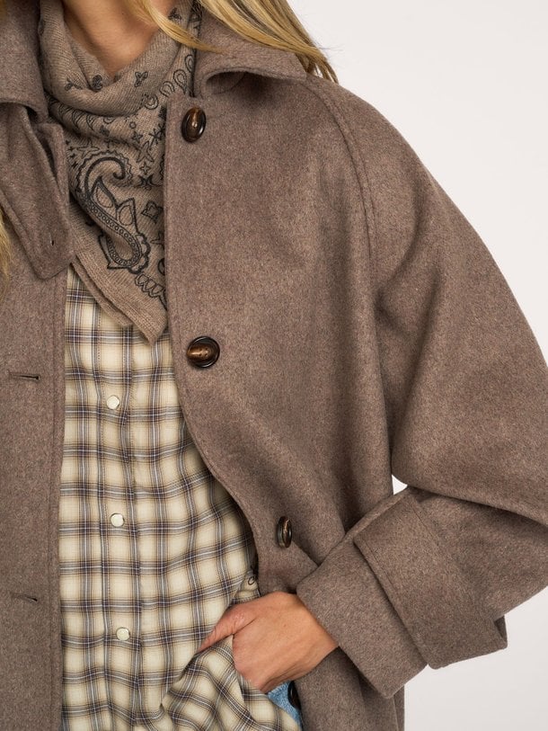 Keaton Wool Coat Keaton, wolmix mantel