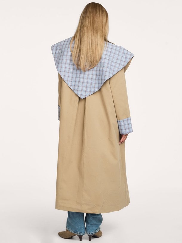 Ulline, katoenen trenchcoat