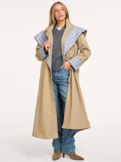 Ulline Trenchcoat Ulline, katoenen trenchcoat