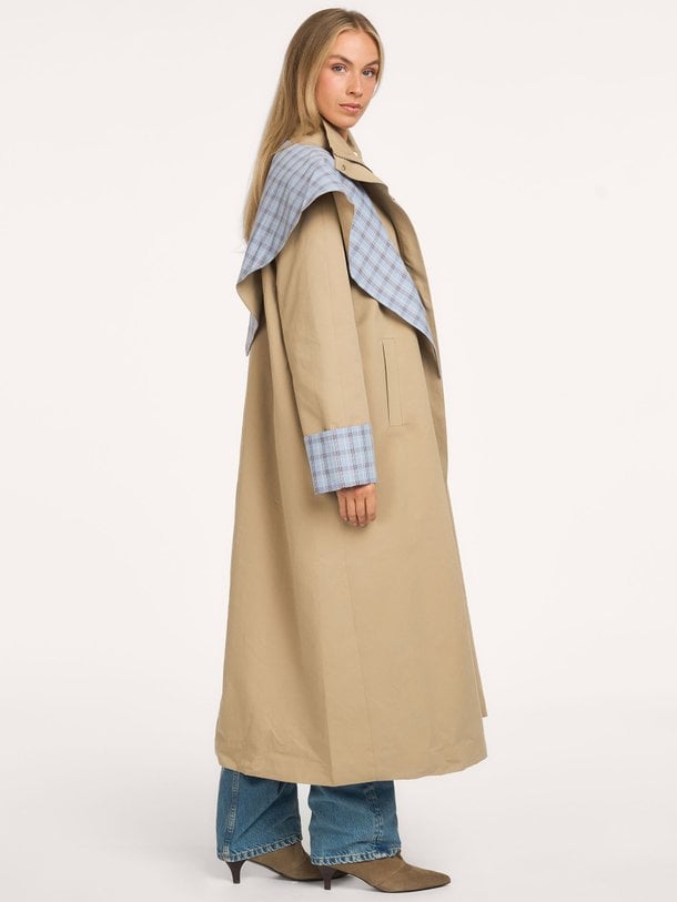 Ulline, katoenen trenchcoat