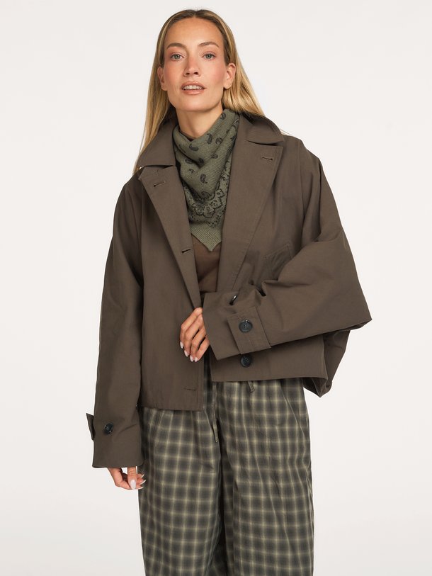 Fania Oversized Jacket Fania, katoenen oversized jack