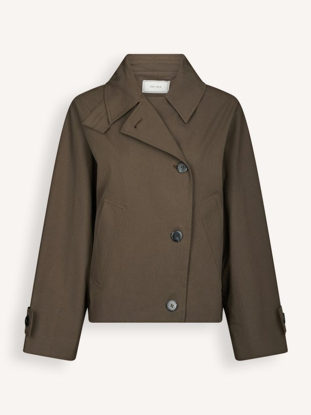 Fania Oversized Jacket Fania, katoenen oversized jack