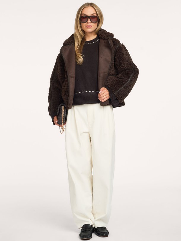 Castor Faux Fur Jacket Castor, fake fur jas