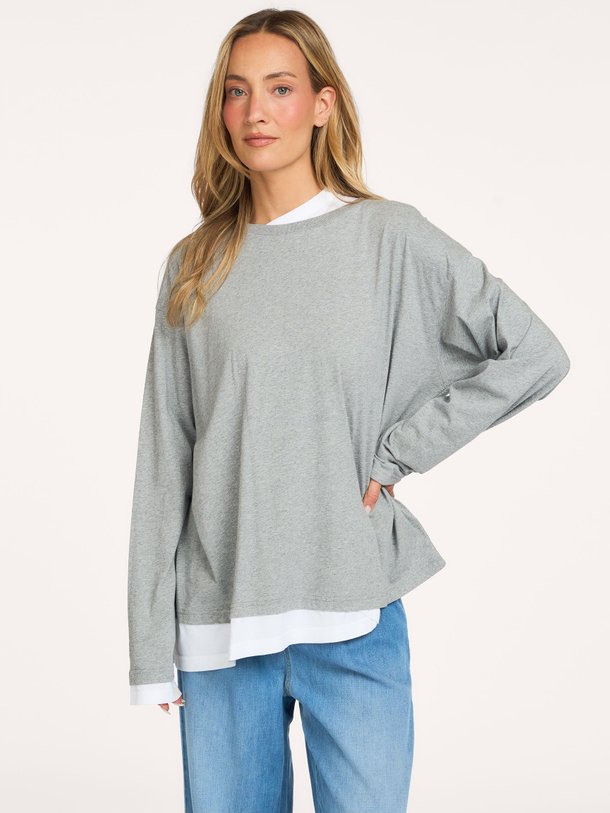 Oliver Tee Long Sleeve Oliver, katoenen longsleeve