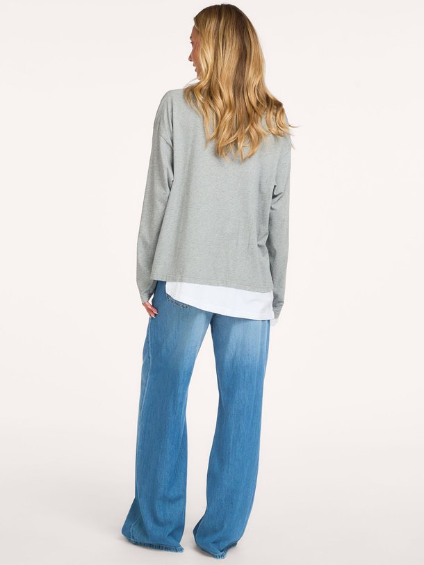 Oliver Tee Long Sleeve Oliver, katoenen longsleeve