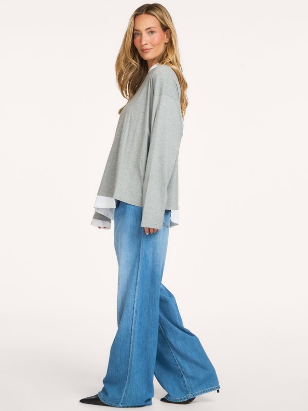Oliver Tee Long Sleeve Oliver, katoenen longsleeve