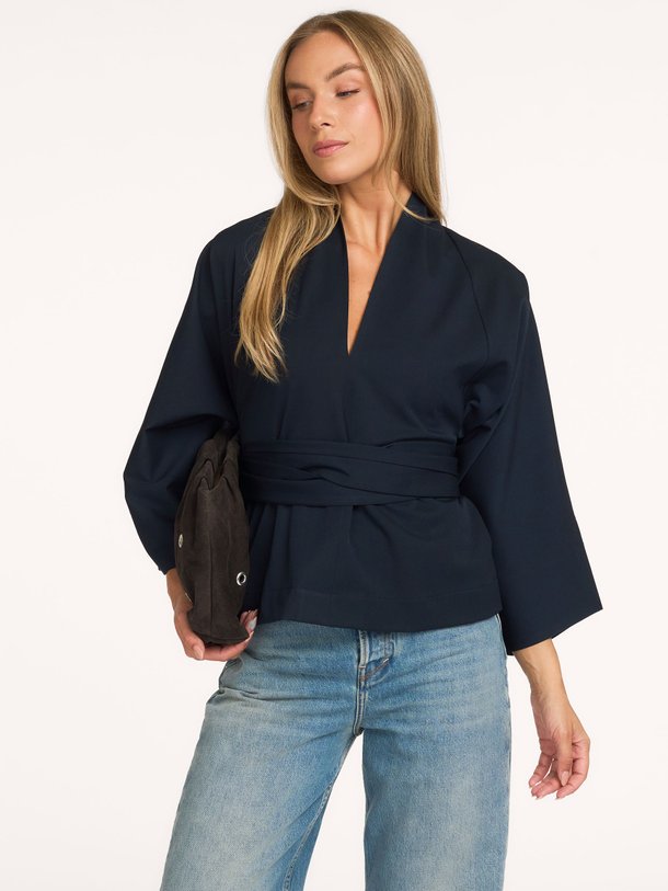 Alaya Top Relaxed Suiting Alaya, viscosemix top