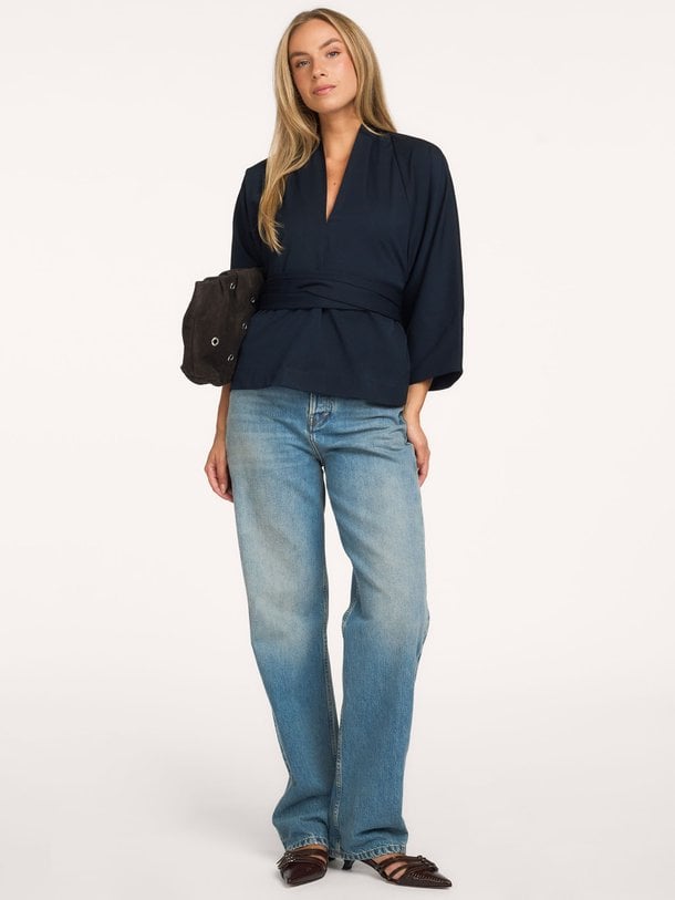 Alaya Top Relaxed Suiting Alaya, viscosemix top