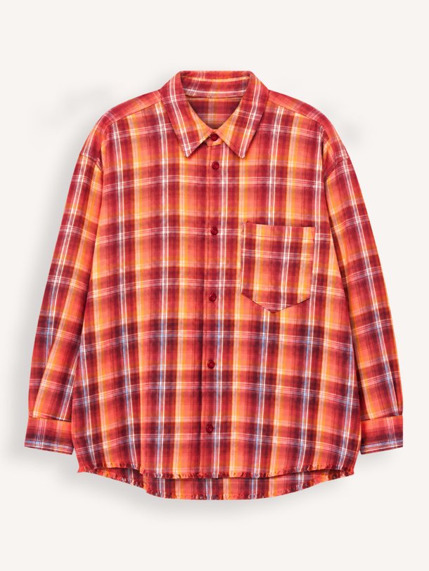 Harvey, katoenen geruite blouse