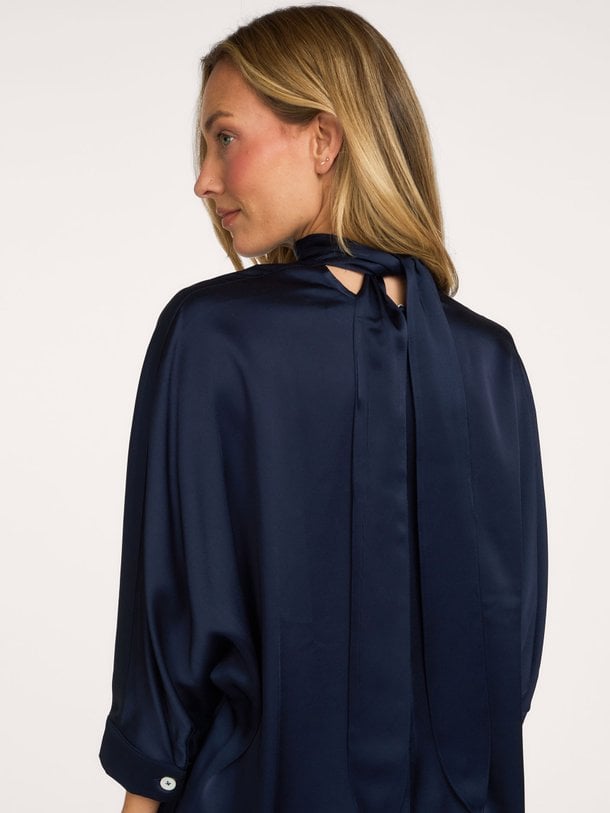 Yuzu Top Satin Crepe Yuzu, viscosemix top