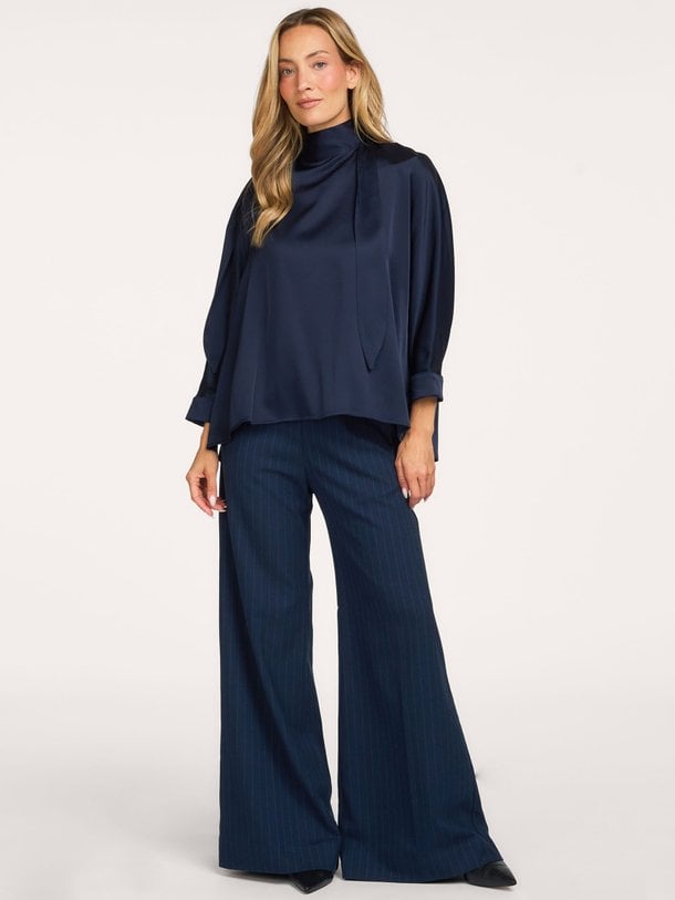 Yuzu Top Satin Crepe Yuzu, viscosemix top