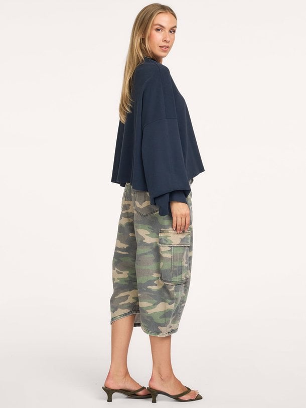 Haiku Top Longsleeve Haiku, katoenmix sweater