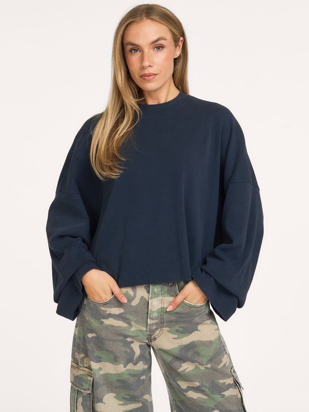 Haiku Top Longsleeve Haiku, katoenmix sweater