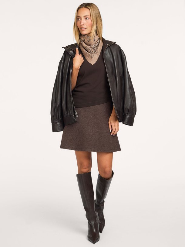 Gisa Knit Skirt Gisa, wolmix rok