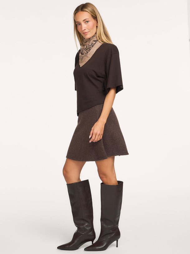 Gisa Knit Skirt Gisa, wolmix rok