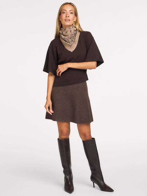 Gisa Knit Skirt Gisa, wolmix rok