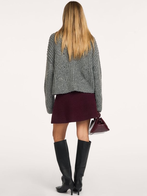 Gisa Knit Skirt Gisa, wolmix rok