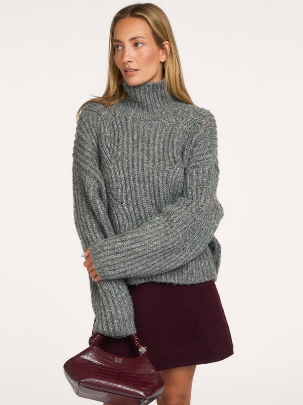 Gisa Knit Skirt Gisa, wolmix rok