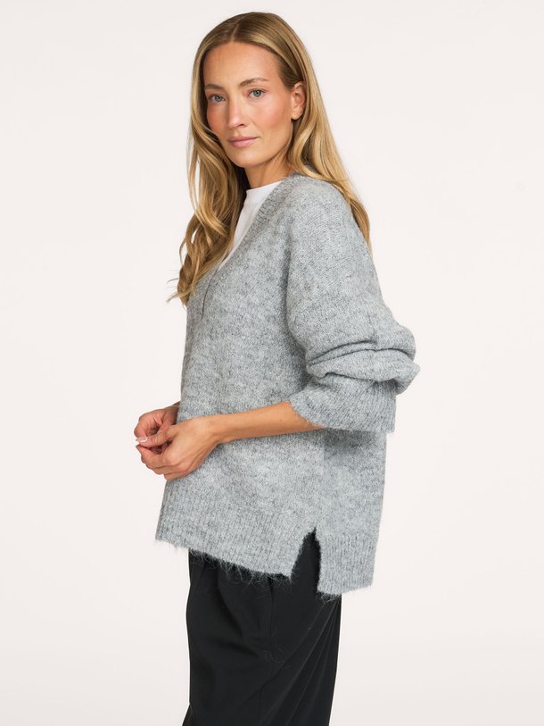 Melli Fluffy Knit Blouse Melli, wolmix trui