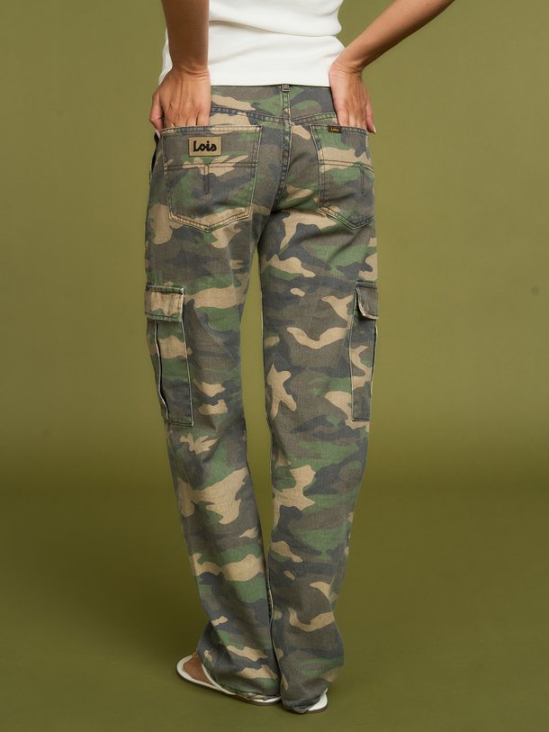 Lois x Orangebag exclusive, low waist straight fit jeans