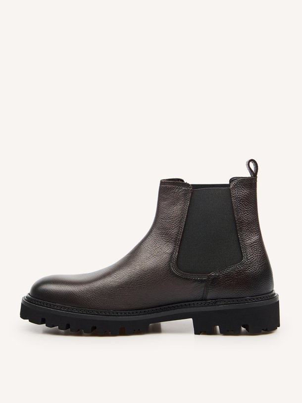 Julyo, lederen chelsea boots