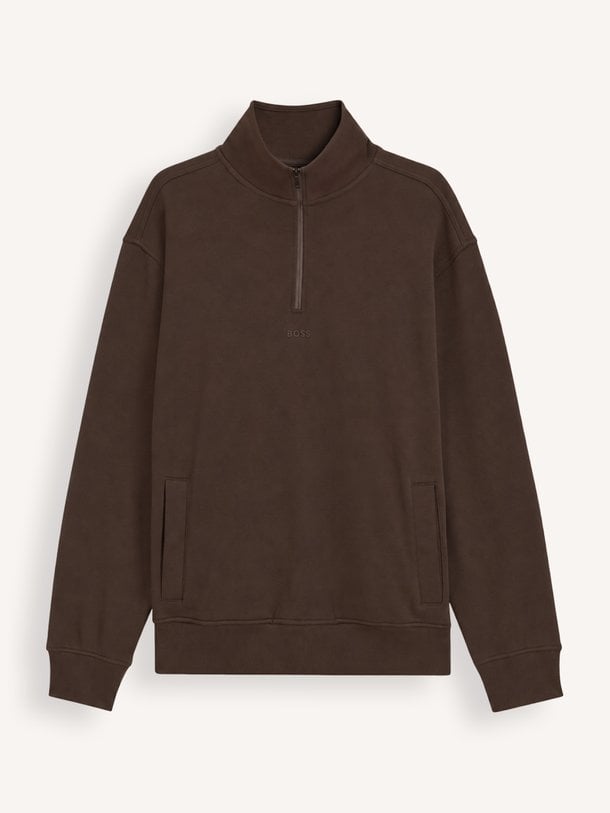 Ze_Smallzip 10244192 01 Katoenen sweater