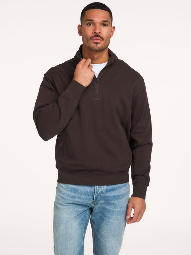 Ze_Smallzip 10244192 01 Katoenen sweater