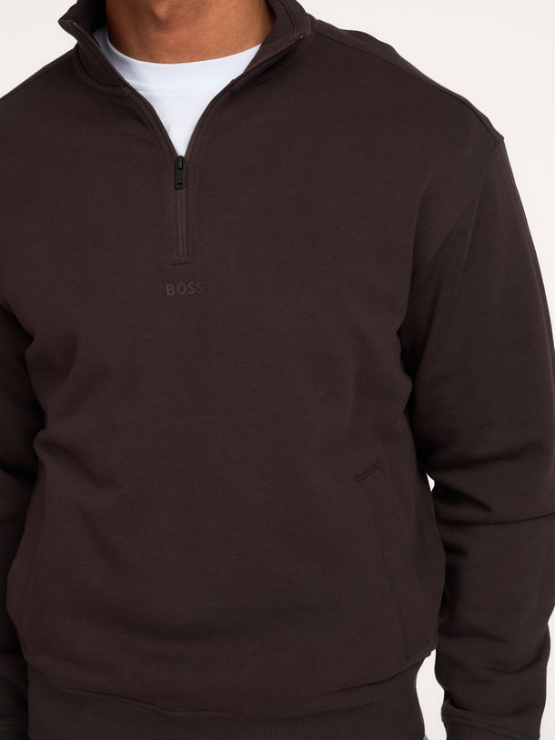 Ze_Smallzip 10244192 01 Katoenen sweater